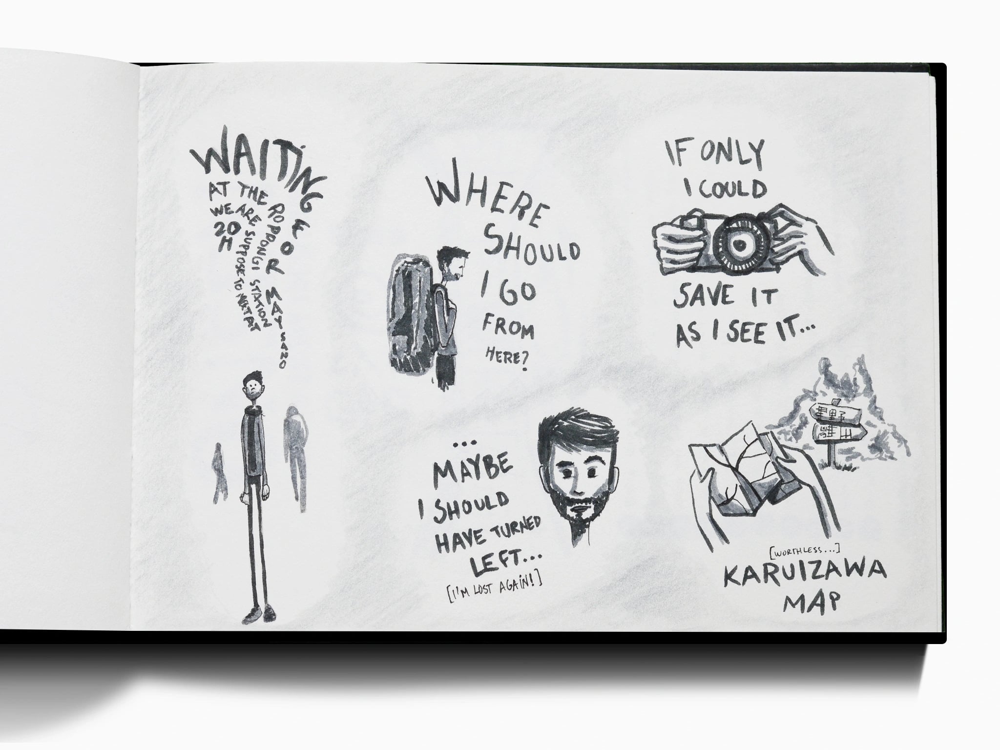 Japan sketchbook