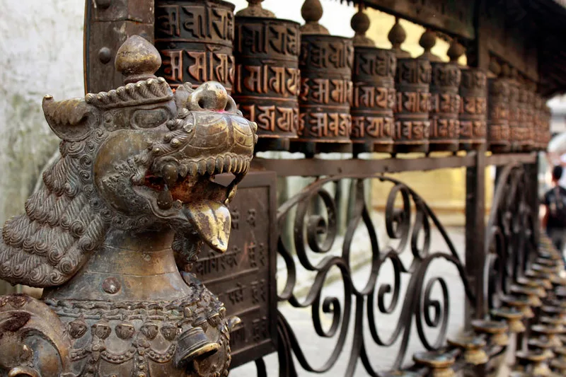 Swayambhunath's monkeys