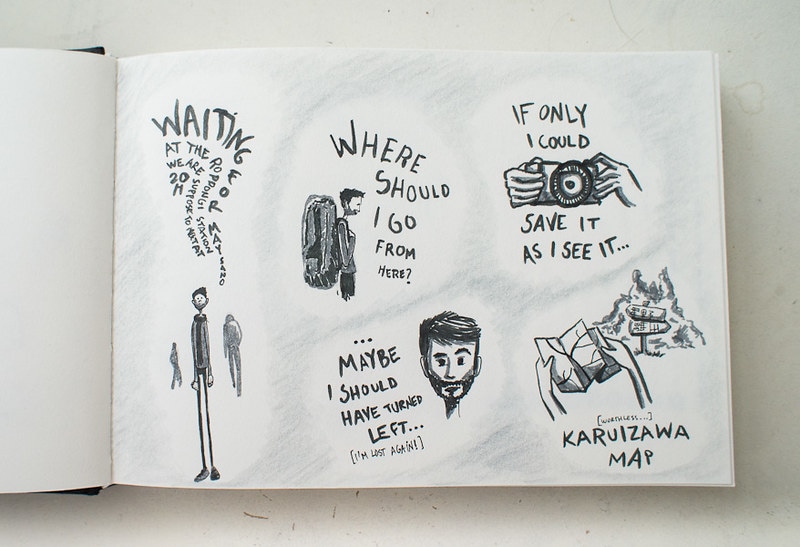 Japan sketchbook