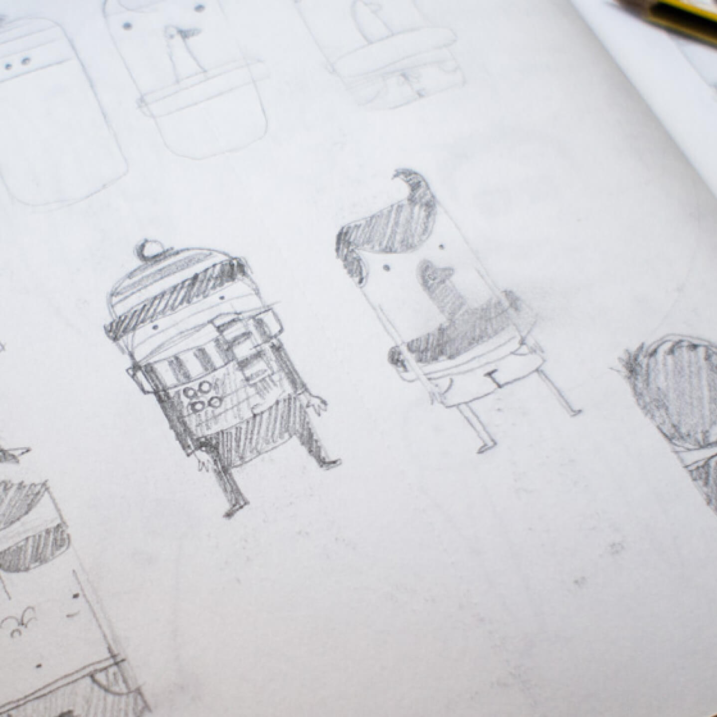 Early sketches