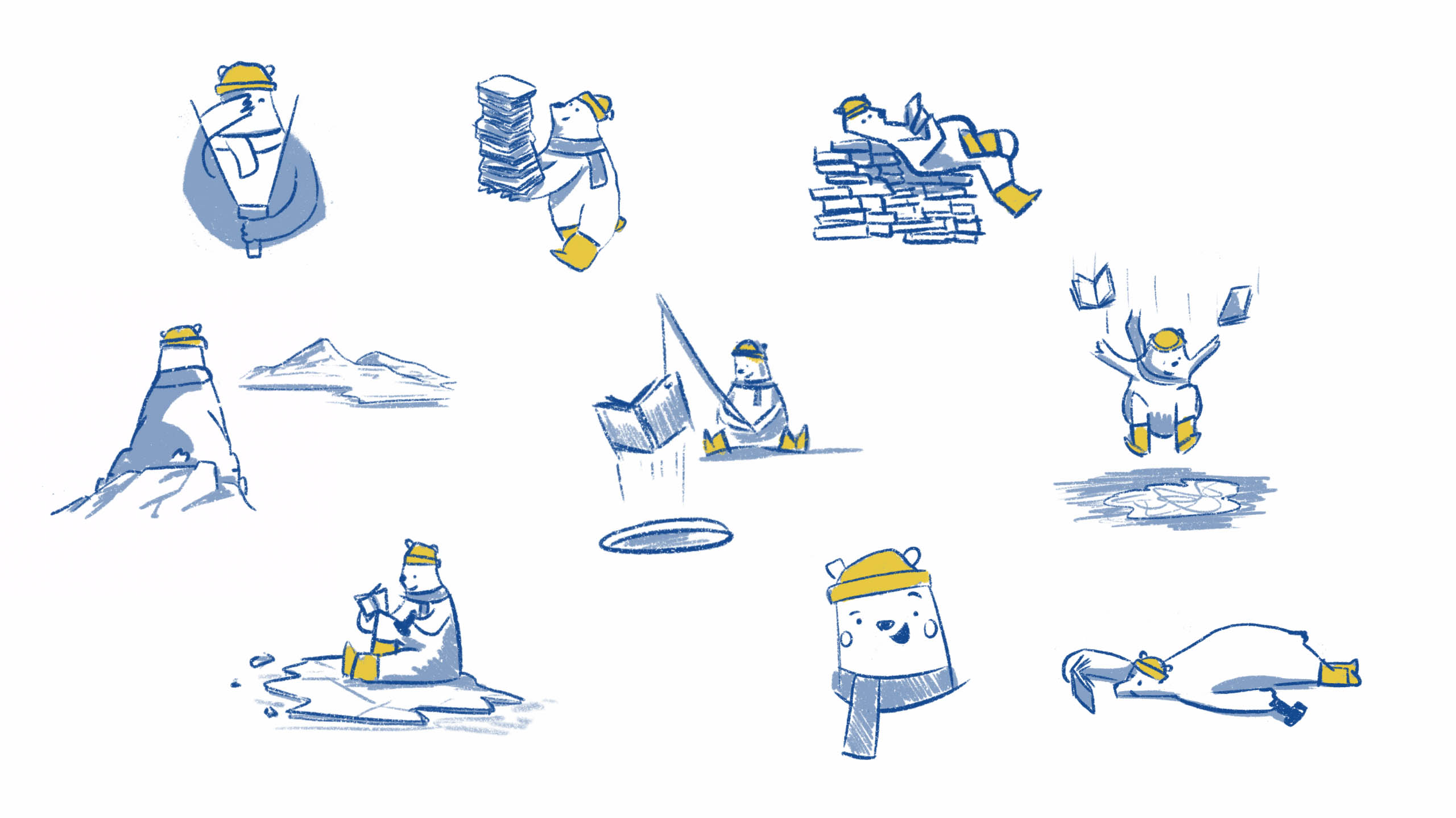 Storytellers Milo sketches