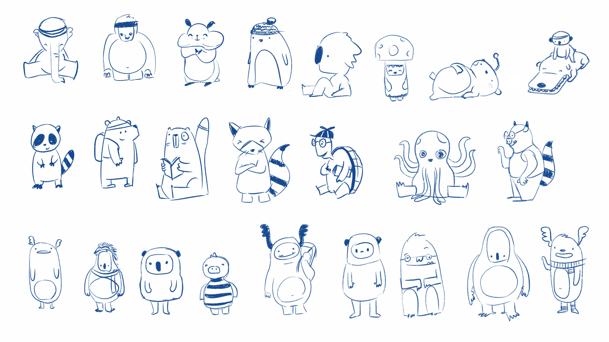 Storytellers sketches