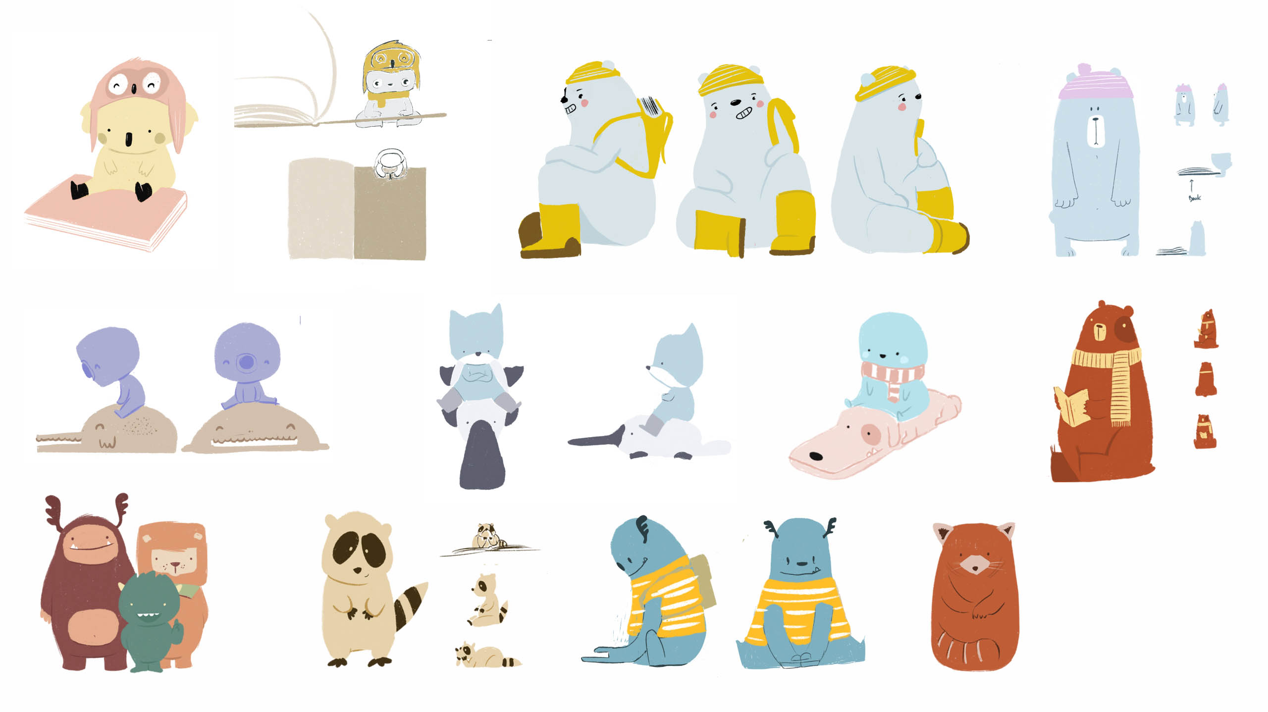 Storytellers sketches